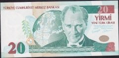 8.Emisyon 20 YTL G54 5984XX Çil
