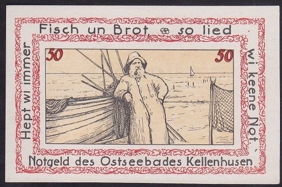 ALMANYA 50 PFENNİNG NOTGELD 1920 ÇİL