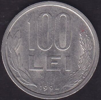 Romanya 100 Lei 1994