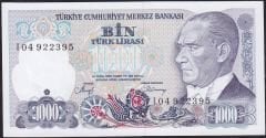 7.Emisyon 2.Tertip 1000 Lira I04 922395 Çil