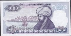 7.Emisyon 2.Tertip 1000 Lira I04 922395 Çil