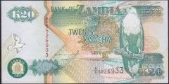 ZAMBİA 20 KWACHA 1992 ÇÇT ÇİLALTI (AA)