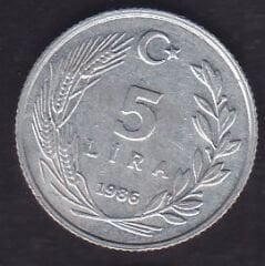 1986 Yılı 5 Lira