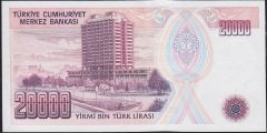 7.Emisyon 1.Tertip 20000 Lira F19 433718 Çilaltı Çil