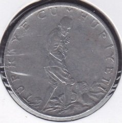 1966 Yılı 2.5 Lira Ters