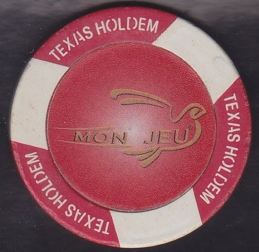 TEXAS HOLDEM POKER FİŞİ MON JEU KIRMIZI