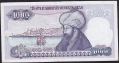 7.Emisyon 2.Tertip 1000 Lira H45 835920 Çok Temiz+