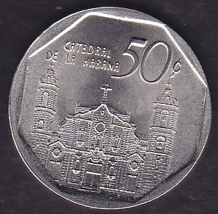 Küba 50 Centavos 2016 Çil