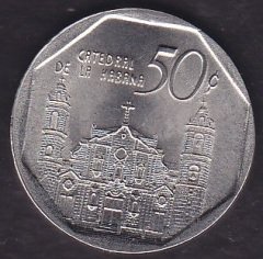 Küba 50 Centavos 2016 Çil
