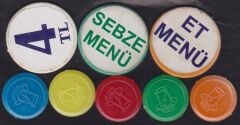 Yemek Jetonu ve Çay Markası 8 Adet
