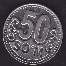 Özbekistan 50 Som 2018