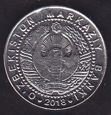 Özbekistan 50 Som 2018