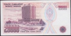 7.Emisyon 1.Tertip 20000 Lira F18 201166 Çilaltı Çil