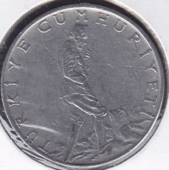 1966 Yılı 2.5 Lira Düz