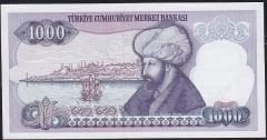 7.Emisyon 2.Tertip 1000 Lira H43 708144 Çilaltı