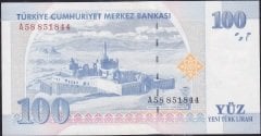 8.Emisyon 100 YTL A58 851844 Ççt Çilaltı