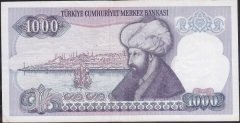 7.Emisyon 2.Tertip 1000 Lira H32 975666 Çok Temiz +