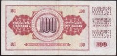 YUGOSLAVYA 100 DİNAR 1978 TEMİZ + eski kağıt para değerleri