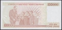 7.EMİSYON 3.TERTİP 100000 LİRA I53 423059 ÇİLALTI ÇİL