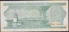 6.Emisyon 2.Tertip 10 Lira K81 391475 Çok Temiz+