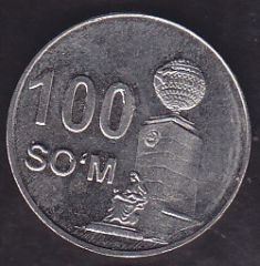 Özbekistan 100 Som 2018