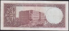 5.EMİSYON 2.TERTİP 2.5 LİRA N19 41693 ÇÇT ( KISMİ DÜZELTME VAR )