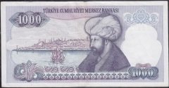 7.Emisyon 2.Tertip 1000 Lira H22 113712 Ççt