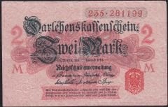 Almanya 2 Mark 1914 Çok Temiz
