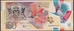 Trinidad Tobago 50 Dolar 2015 Çil Polimer