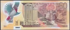 Trinidad Tobago 50 Dolar 2015 Çil Polimer
