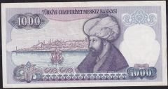 7.Emisyon 2.Tertip 1000 Lira H23 490590 Çok Temiz+
