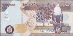 Zambia 5000 Kwacha 2010 ÇİL Pick 45e