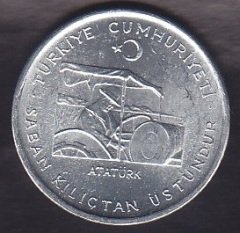 1975 YILI 10 KURUŞ  FAO ÇİLALTI ÇİL