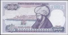 7.Emisyon 2.Tertip 1000 Lira H18 329057 Çil
