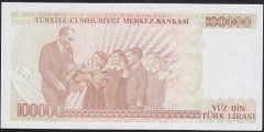7.EMİSYON 3.TERTİP 100000 LİRA I74 028919 ÇİLALTI ÇİL