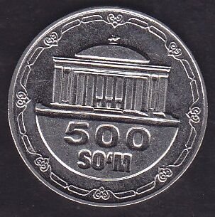 Özbekistan 500 Som 2018