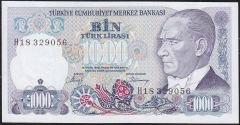7.Emisyon 2.Tertip 1000 Lira H18 329056 Çil