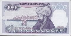 7.Emisyon 2.Tertip 1000 Lira H18 329056 Çil