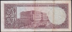 5.EMİSYON 2.TERTİP 2.5 LİRA T15 55649 ÇOK TEMİZ eski para alan yerler
