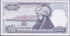 7.Emisyon 2.Tertip 1000 Lira H18 320999 Çilaltı Çil