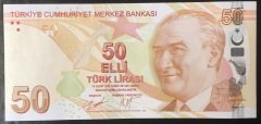 9.Emisyon 4.Tertip 50 Lira D001 4021XX Çilaltı Çil ( Deste Ezikleri var )