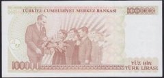 7.EMİSYON 3.TERTİP 100000 LİRA I86 275122 ÇİLALTI ÇİL