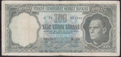 5.EMİSYON 5.TERTİP 100 LİRA  B04 081595 TEMİZ +