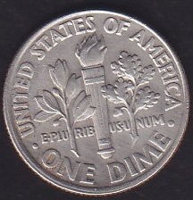 AMERİKA 1 DIME 1995 D