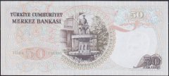 6.Emisyon 1.Tertip 50 Lira H67 029789 Çil