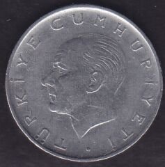 1967 Yılı 1 Lira ( Ters )