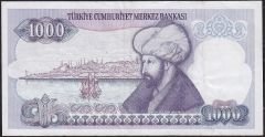7.Emisyon 2.Tertip 1000 Lira H04 166944 Çok Temiz+