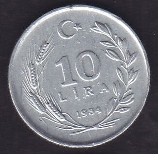 1984 Yılı 10 Lira