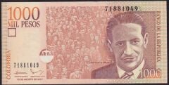 Kolombiya 1000 Pesos 2015 Çilaltı