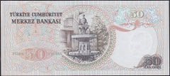 6.Emisyon 1.Tertip 50 Lira H44 054754 Çil